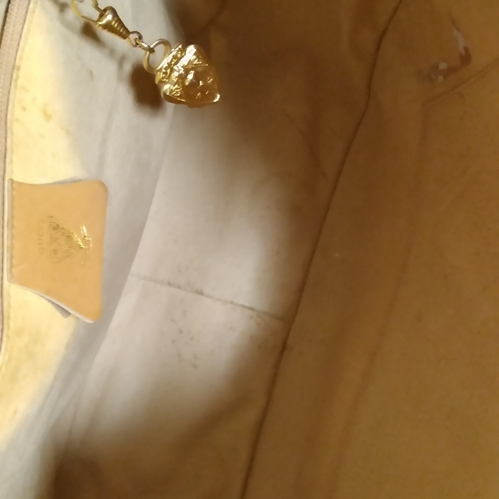 Authentic Gucci Monogram Leather Handbag - Picture 12 of 16